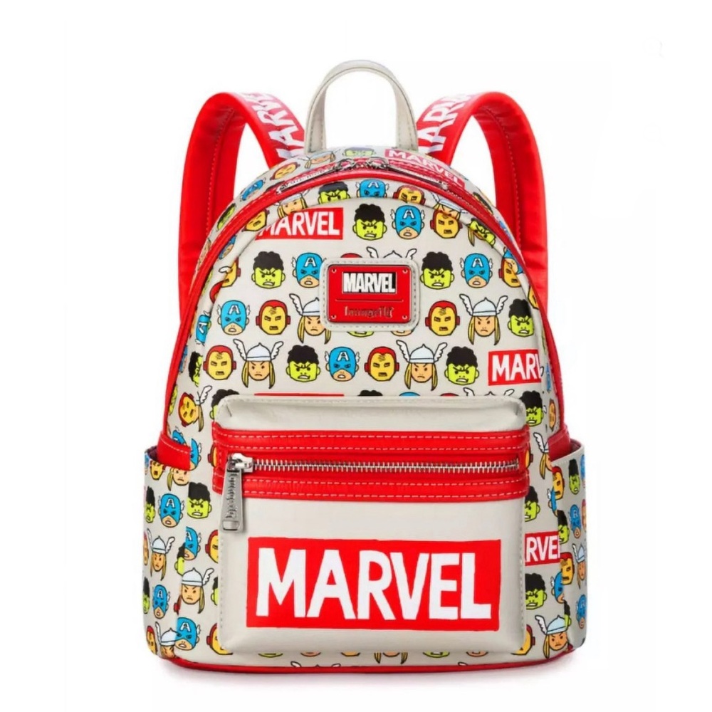Loungefly Marvel Character Print Backpack